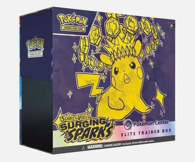Pokémon Center Surging Sparks Elite Trainer Box